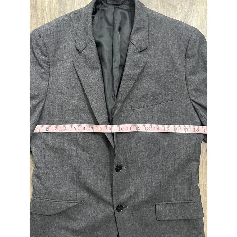 Theory‎ Blazer Mens 40 Sports Coat Grey Wool Regular Classic Jacket